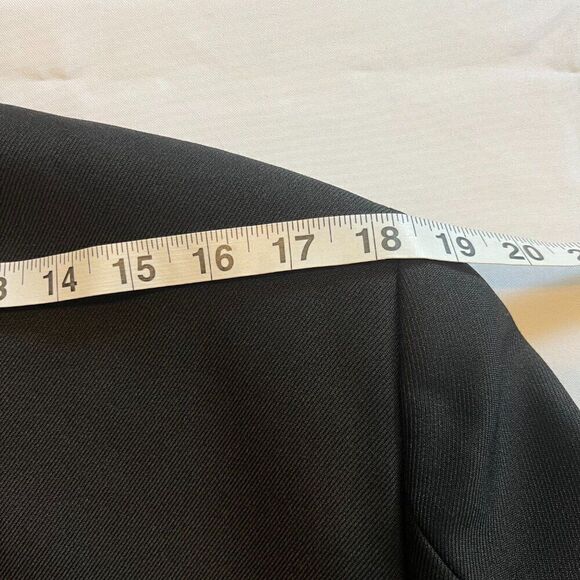 RICHARD CATE MENS VINTAGE SUIT JACKET - BLACK - Picture 9 of 12